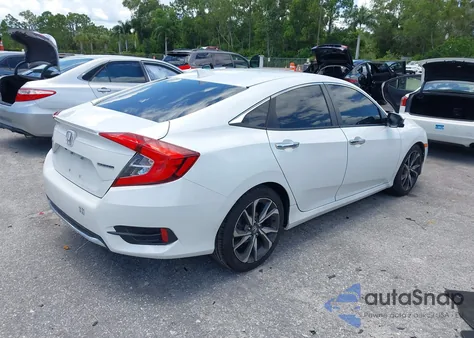 2020 Honda Civic Touring из США, поврежденный, VIN 19XFC1F91LE002767